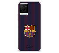 Housse pour Vivo Y21S - Y33s - Y21 du FC Barcelone Rayures Blaugrana pour protéger votre téléphone - Coque Vivo en silicone souple avec licence officielle FC Barcelone