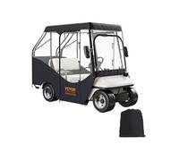 VEVOR Housse golfette universelle polyester 420D imperméable résistante au soleil EZGO TXT 4-places