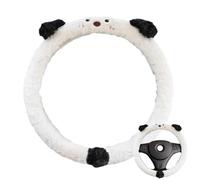 Housse pour volant de voiture | Protecteur de volant en peluche en forme d'animal pour femmes et filles pour l'hiver chaud