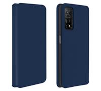 Housse pour Xiaomi Mi 10T / Mi 10T Pro Étui Portefeuille Fonction Support Bleu nuit