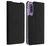 Housse Xiaomi Mi 9 Étui Porte-carte Silicone Support Stand Akashi Noir