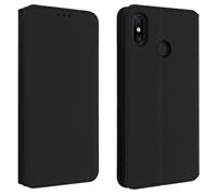 Housse pour Xiaomi Mi Max 3 Étui Folio Portefeuille Fonction Support Noir