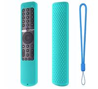 Housse pour Xiaomi Mi TV P1 50 43 P1E Q1 75 Q1E 55 XMRM-19 Télécommande vocale Housse de Protection Lumineuse (Vert Menthe)