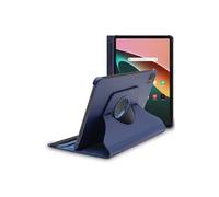 Ebeststar - Coque Xiaomi Pad 5, Pad 5 Pro, 5g (2021) Housse Protection Pu Cuir Support Rotatif 360, Bleu Foncé [Dimensions Precises Tablette : 254.7 X 166.3 X 6.9 Mm, Écran 11.0'']