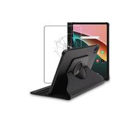 ebestStar Étui rotatif 360 pour Xiaomi Pad 5, Pad 5 Pro 5G (2021) PU cuir Noir + verre trempé
