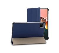 Housse pour Xiaomi Pad 6, Pad 6 Pro Smart Case Support Auto-veille, Bleu Foncé