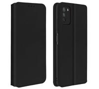 Housse pour Xiaomi Poco M3 Étui Folio Portefeuille Fonction Support Noir