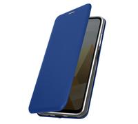 Housse pour Xiaomi Poco M5 Porte-carte Support Vidéo Découpe caméra Bleu