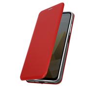 Housse pour Xiaomi Poco M5 Porte-carte Support Vidéo Découpe caméra Rouge
