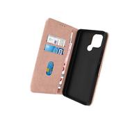 Housse pour Xiaomi Redmi A1 et A2 Clapet Portefeuille et Support Vidéo Rose champagne