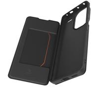 Made For Xiaomi Etui folio noir avec dragonne amovible pour Redmi Note 13 Pro Plus