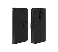 Housse pour Xiaomi Redmi Note 8 Pro Etui Folio Porte carte Support Vidéo Noir
