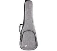 Housse Premium pour Ukulélé Concert par Gear4music, Gris Gris