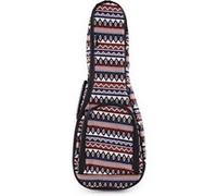 gear4music Housse Premium pour Ukulélé Concert, Motif Aztec