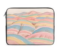 Housse professionnelle pour ordinateur portable avec impression aquarelle résistante à la décoloration - Étui en néoprène résistant aux chocs pour appareils et tablettes de 10/12/13/15/17 pouces (K