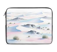 Housse professionnelle pour ordinateur portable avec impression aquarelle résistante à la décoloration - Étui en néoprène résistant aux chocs pour appareils et tablettes de 10/12/13/15/17 pouces (A
