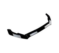 Housse Protection ABS pour pour Focus MK4 St 2019 2020 2021 2022, Pare-Choc Avant, Séparateur Spoiler Kits Carrosserie Spoiler Avant(Gloss Black)