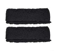 Housse Protection Accoudoir pour velours Crème Confortable Housse(Black)