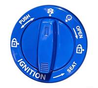 Housse Protection Allumage Universelle Design Pivotant | Mécanisme rotatif fluide, design unique , touche de , protège le d'origine, couleur argent(Blue)