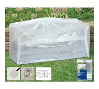 Housse Protection Banc Jardin 3 Places 160x80x75cm Transparente