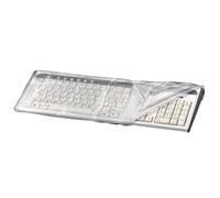Hama 42200 Housse anti-poussière de clavier transparent (L x l x H) 216 x 483 x 51 mm