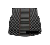 Housse Protection Coffre Voiture Tapis Coffre pour VW 6e/7e/8e Génération pour Golf pour GTI Sportsvan pour Variant Protection Automatique(Black and Brown)