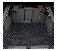 Housse Protection Coffre Voiture Tapis Coffre Voiture Anti-salissure pour VW pour Touran L 5/6/7 Places Protection Accessoires D'intérieur(Black-Blue)
