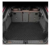 Housse Protection Coffre Voiture Tapis Coffre Voiture Anti-salissure pour VW pour Touran L 5/6/7 Places Protection Accessoires D'intérieur(Black-Black)