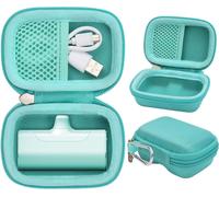 Housse Protection Compatible Avec Iwalk/Veger/Charmast Compact De 4800/4500/3350Mah 5000Mah Batterie Externe Chargeur Power Bank(Vert,Housse Only)