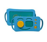 Housse Protection Compatible Lunii - Coque Kalycase Silicone pour Conteuse Histoires Luni - V1 V2 V3 (Bleu)