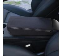 Housse Protection Cuir Pour Accoudoir Commande Centrale Coussin D'accoudoir Siège Voiture Pour Tesla Pour Modèle 3 Y(Suede white)