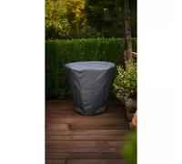 Barbecook housse barbecue, bache de protection pour barbecue au bois Nestor, housse premium, noir, 94x81x102cm