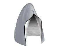 Housse Protection Fauteuil Suspendu Housses de chaise de patio en forme d'œuf avec fermeture éclair, imperméables, en osier, résistantes aux intempéries(GRAY,230x200CM)