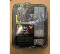 Housse protection GRISE balancelle banc bascule de jardin 210x150xH139cm 15179