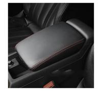 Housse Protection Pour Accoudoir Central Voiture En Cuir Accessoires D'intérieur Pour A4 B8 A5 2006-2016(Black-red)