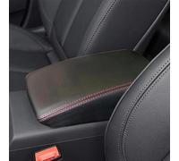 Housse Protection Pour Accoudoir Voiture Cuir Décoration Console Centrale Intérieur Pour A3 8V 2018 2019 2020 2021 2022(Black-red)