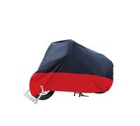 Housse Protection pour Moto Housse De Moto Universelle Toutes Saisons Imperméable Durable Protection Solaire Extérieure Abri pour Scooter Indéchirable(Red,XL for 2001-2100mm)
