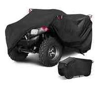 Housse Quad pour Kymco Maxxer 450i LRS 4x4 2012, Contre la Pluie Bâche de Protection Quad ATV Anti-Poussière avec Bandes Réfléchissantes,A