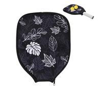 Housse Raquette Pickleball, Manchon de Raquette de Pickleball Néoprène avec Fermeture Éclair Étui de Raquette de Pickleball Accessoires de Raquette de Pickleball pour Le Stockage de Raquette