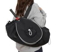 Housse Raquette Tennis - Fourre-Tout Sport Imperméable | Sacoche Avec Compartiment Amovible | Modèle Badminton, Gym | Poche Frontale Détachable Utilisation Isolée | Bandoulière Déplacements Quoti