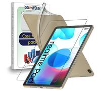 Housse Realme Pad 10.4 (2021) Etui Coque Silicone ULTRA FINE + VERRE Trempé