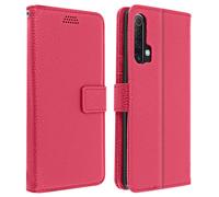 Housse pour Realme X3 Superzoom / X50 / 6 Pro Porte-carte Fonction Support Vidéo Dragonne Rose