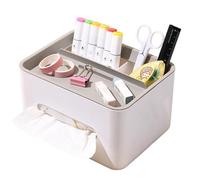 Housse rectangulaire pour boîtes à mouchoirs, organiseur de rangement décoratif avec grande capacité, récipient de protection pour boîtes à mouchoirs, pour cuisine, chambre à coucher, chambre d'enfant