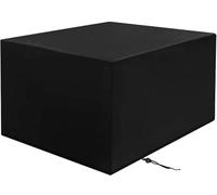 Housse rectangulaire pour meubles de jardin, imperméable et anti-UV pour ensemble de cubes, terrasse, extérieur, table de jardin carrée