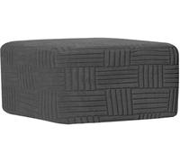 Housse Rectangulaire pour Pouf Repose-Pieds Carré pour Canapé Housse de Tabouret avec Fond Élastique Protection en Tissu Extensible pour Repose-Pieds de Salon (Couleur 11 XX-Large)