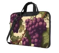 Housse rembourrée pour ordinateur portable 15,6 pouces Violet raisin sur la vigne