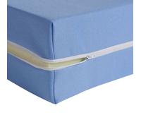 Housse rénove matelas coloris bleu 15 cm 180gr/m² 140x190 - Terre de Nuit
