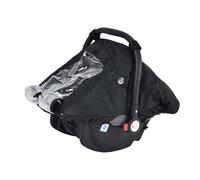 Housse respirante avec doublure en polaire et deux fermetures éclair coupe-vent pour paniers, protection de siège bébé