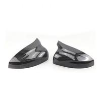 Housse rétroviseur Compatible Avec A3 S3 8V RS3 2013 2014 2015 2016 2017 2018 2019 Carcasa Espejo Retrovisor Lateral En Forma Cuerno Fibra Carbono Pour Puerta(Carbon Fiber Look)