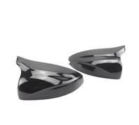 Housse rétroviseur Compatible Avec A3 S3 8V RS3 2013 2014 2015 2016 2017 2018 2019 Carcasa Espejo Retrovisor Lateral En Forma Cuerno Fibra Carbono Pour Puerta(Black)